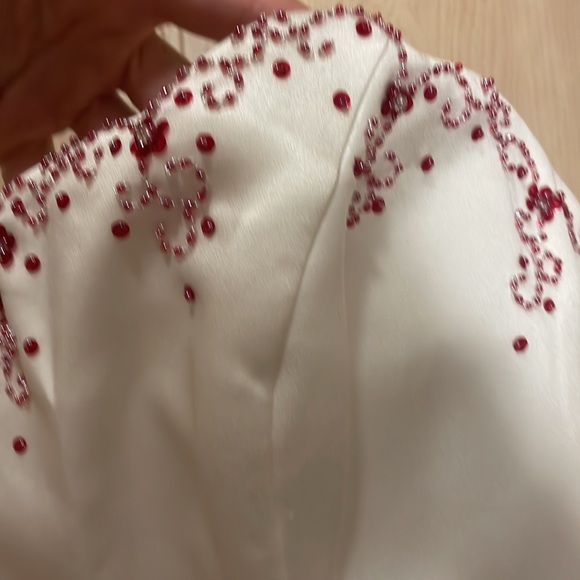 Alfred Angelo Satin Bustier Formal Corset Top - Picture 4 of 11